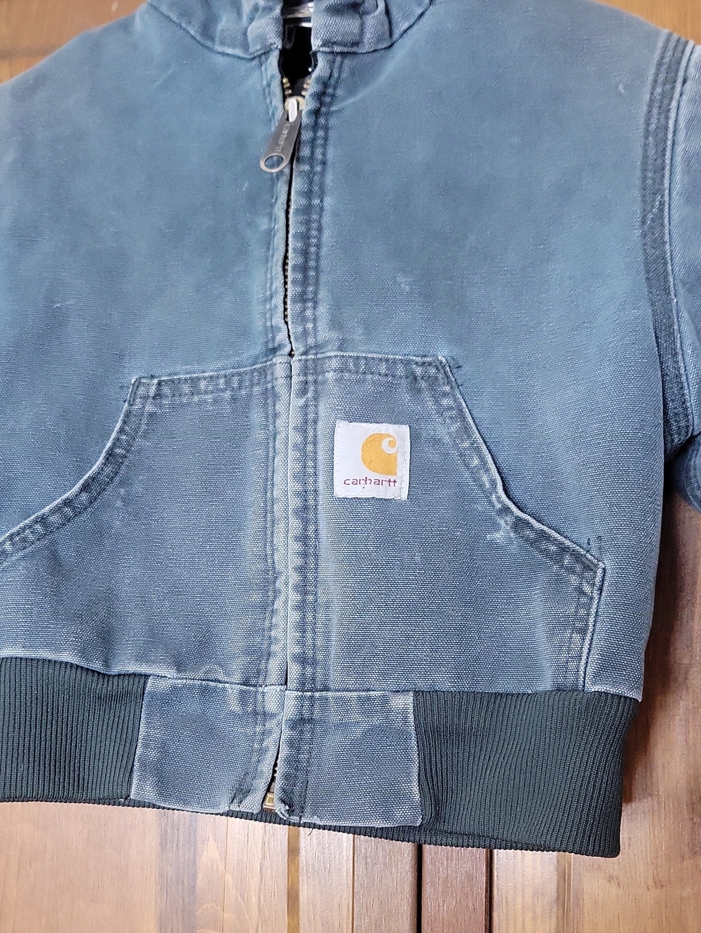 Carhartt Vintage Kids' Hooded Canvas Jacket Sz 3T - Picture 2 of 8